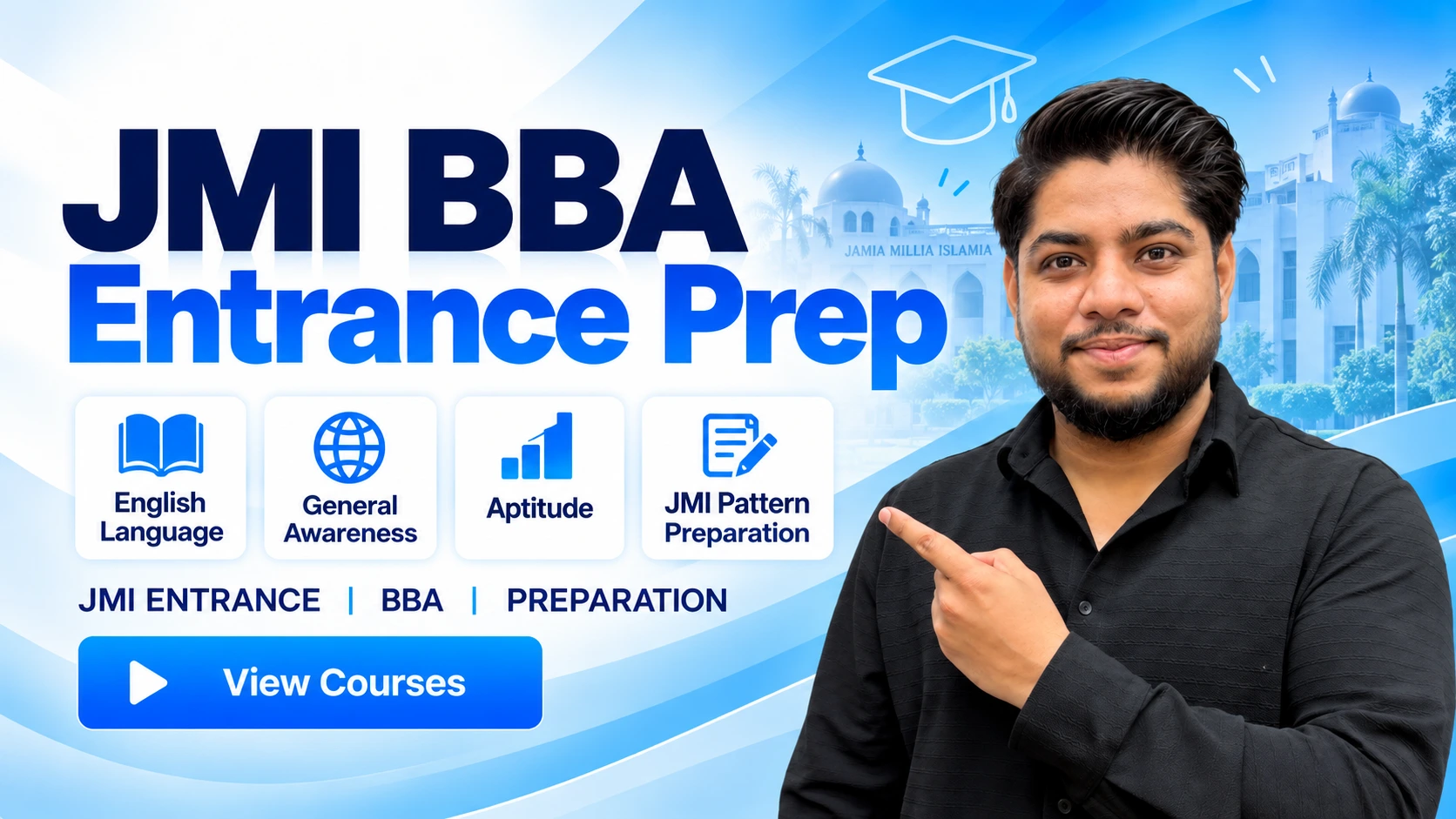 JMI BBA entrance preparation